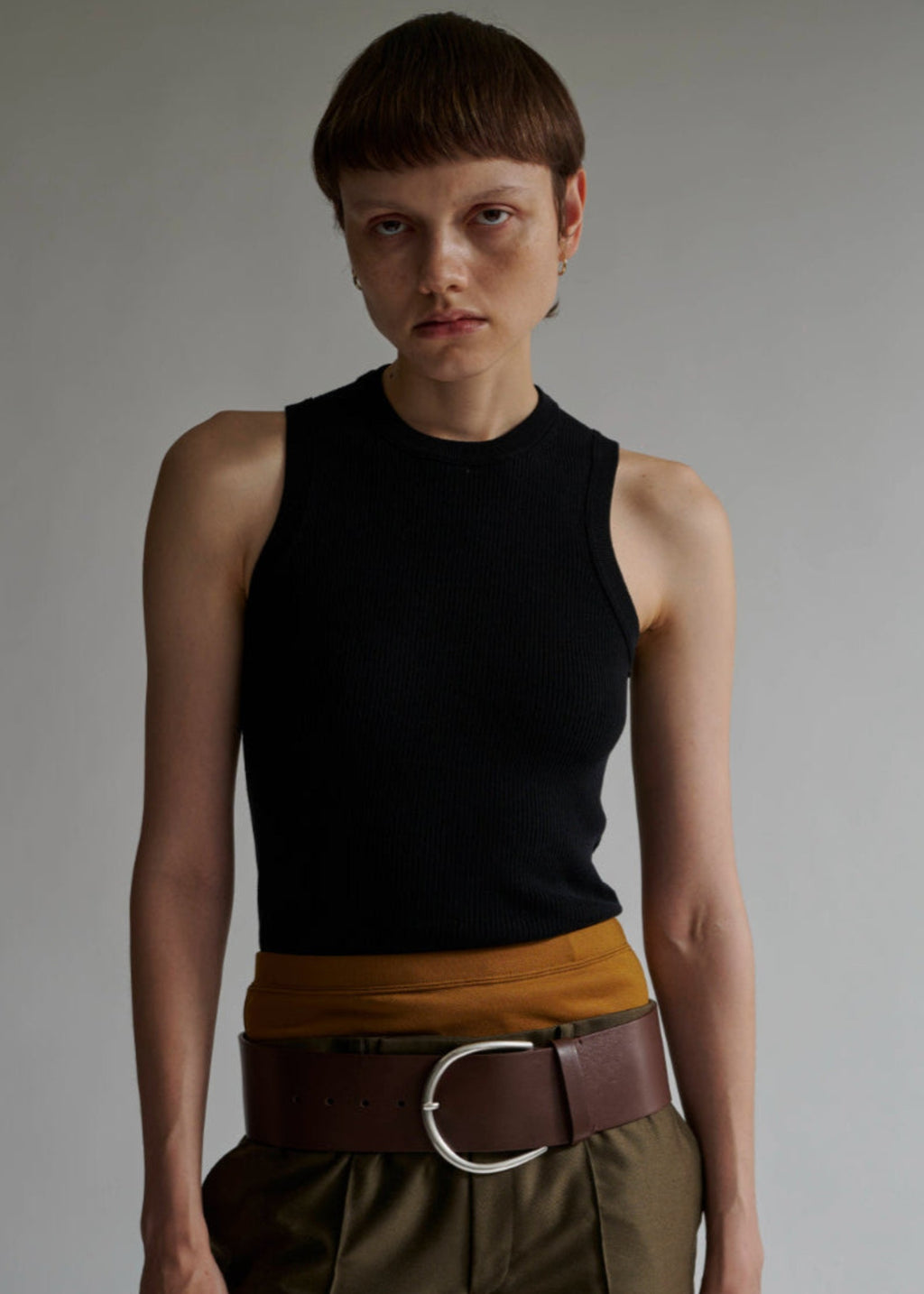 Cotton Rib Tank Top – INSCRIRE