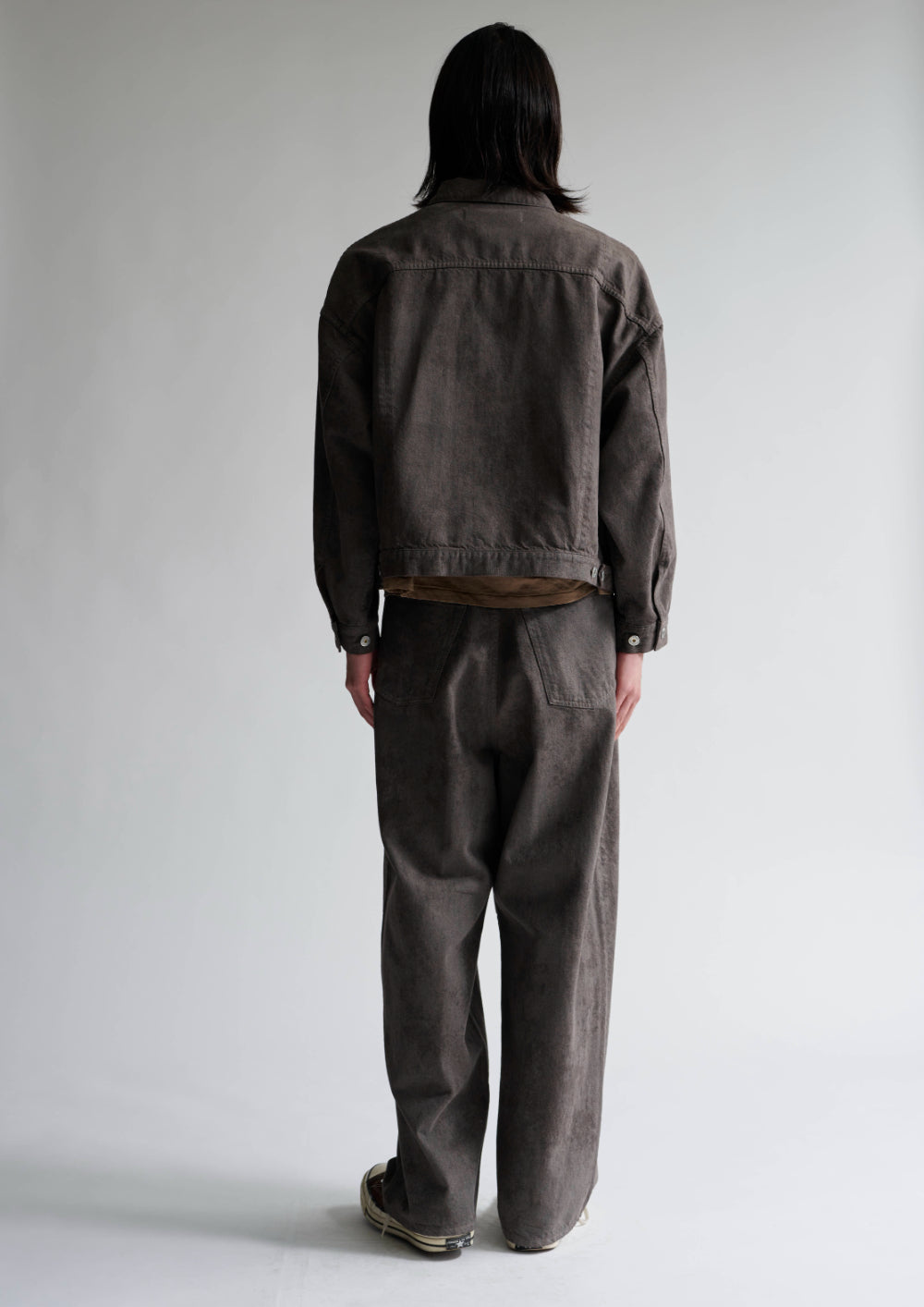 Color Denim Wide Jacket – INSCRIRE