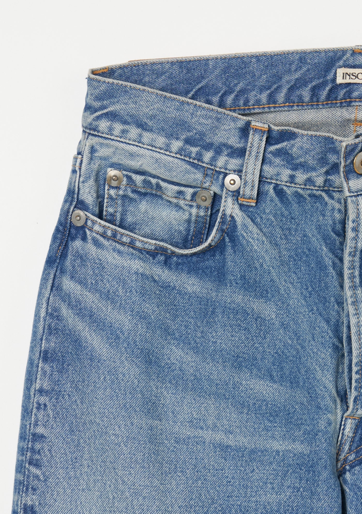 パンツ INSCRIRE STRAIGHT DESTROYED 5POCKET Straight Destroyed 5PK Pants – INSCRIRE