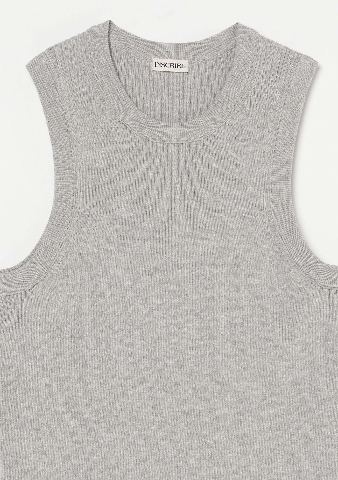 Cotton Rib Tank Top – INSCRIRE