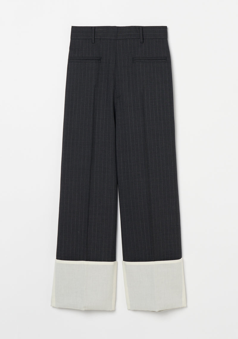 Wool Roll up Slacks