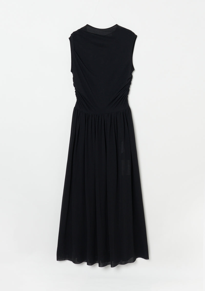 Light Jersey Dress / BLACK