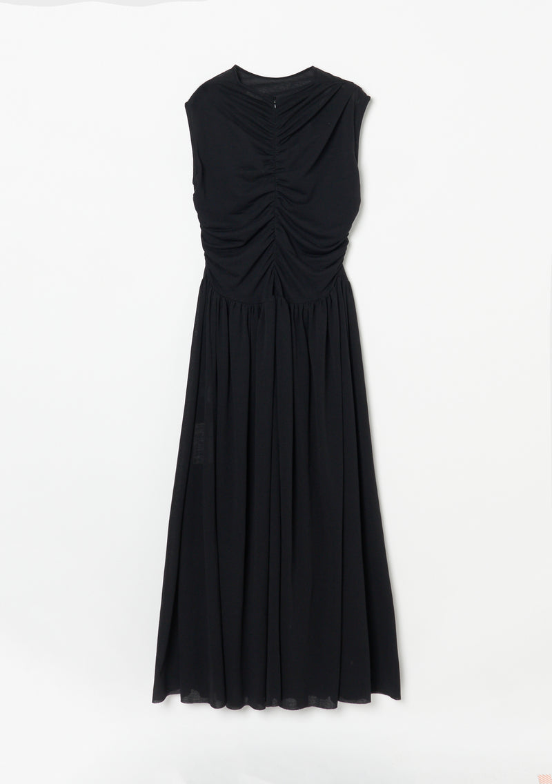 Light Jersey Dress / BLACK