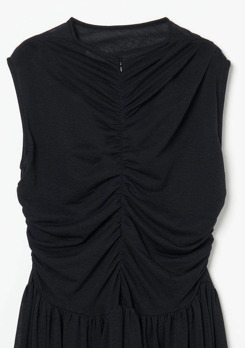 Light Jersey Dress / BLACK