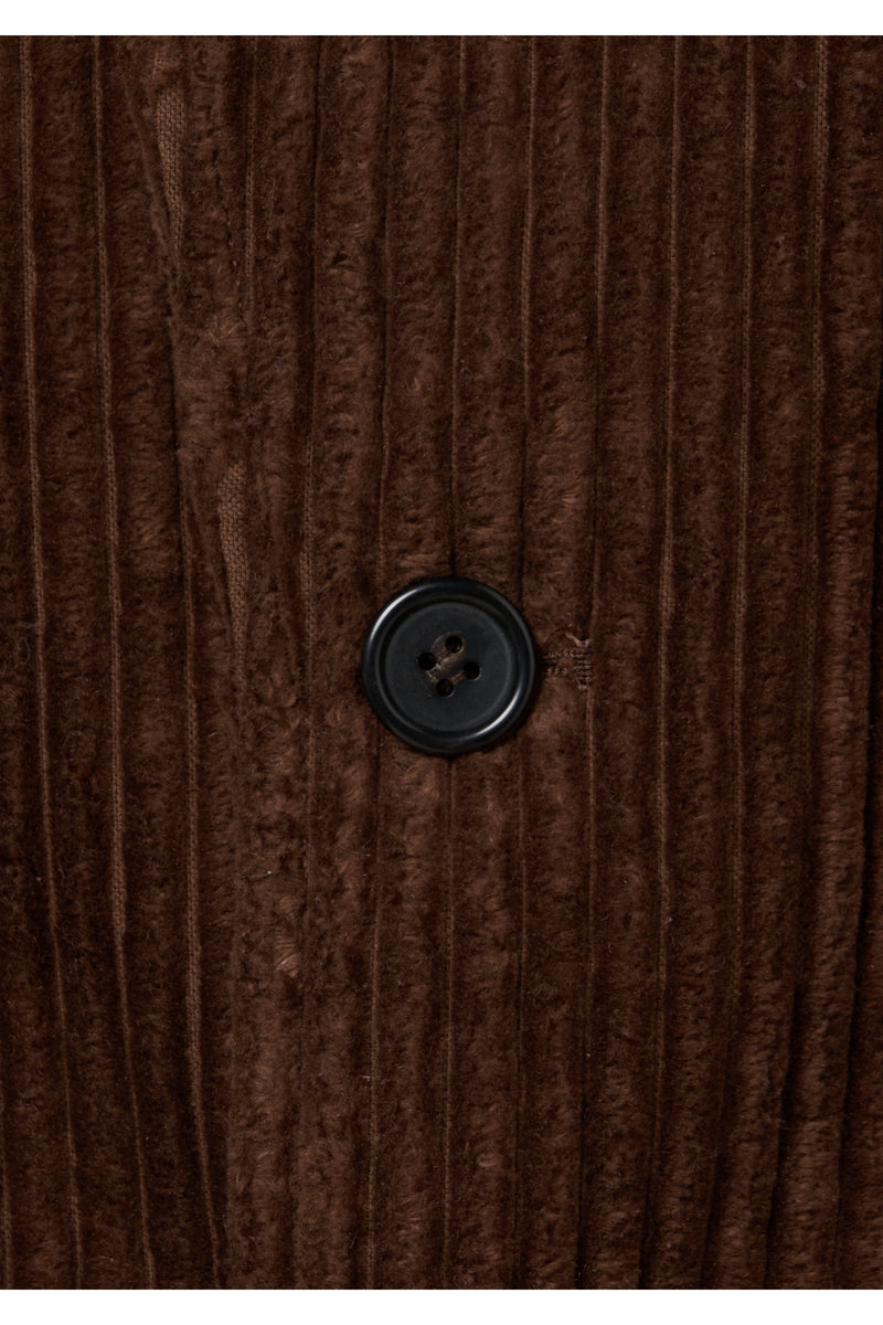 Corduroy Collarless Jacket