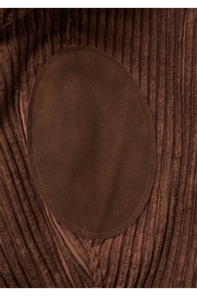 Corduroy Collarless Jacket