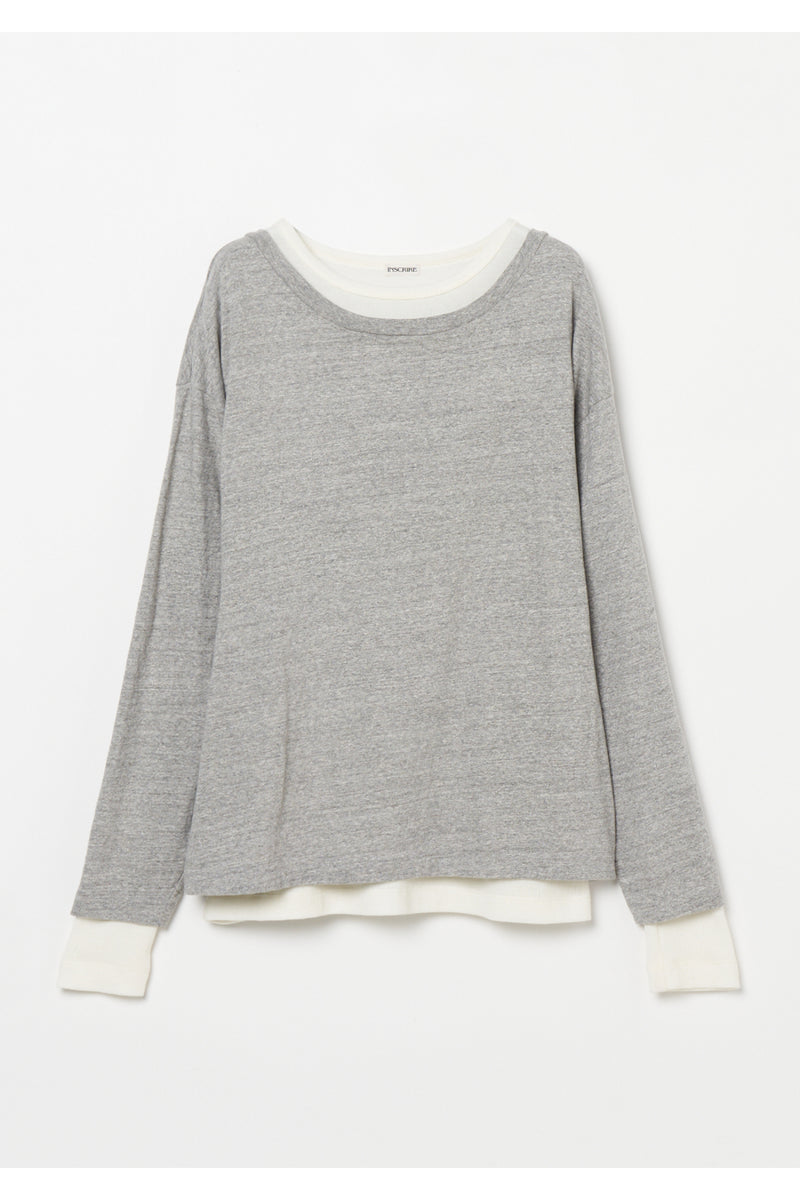 Plating Rib Layered Tee