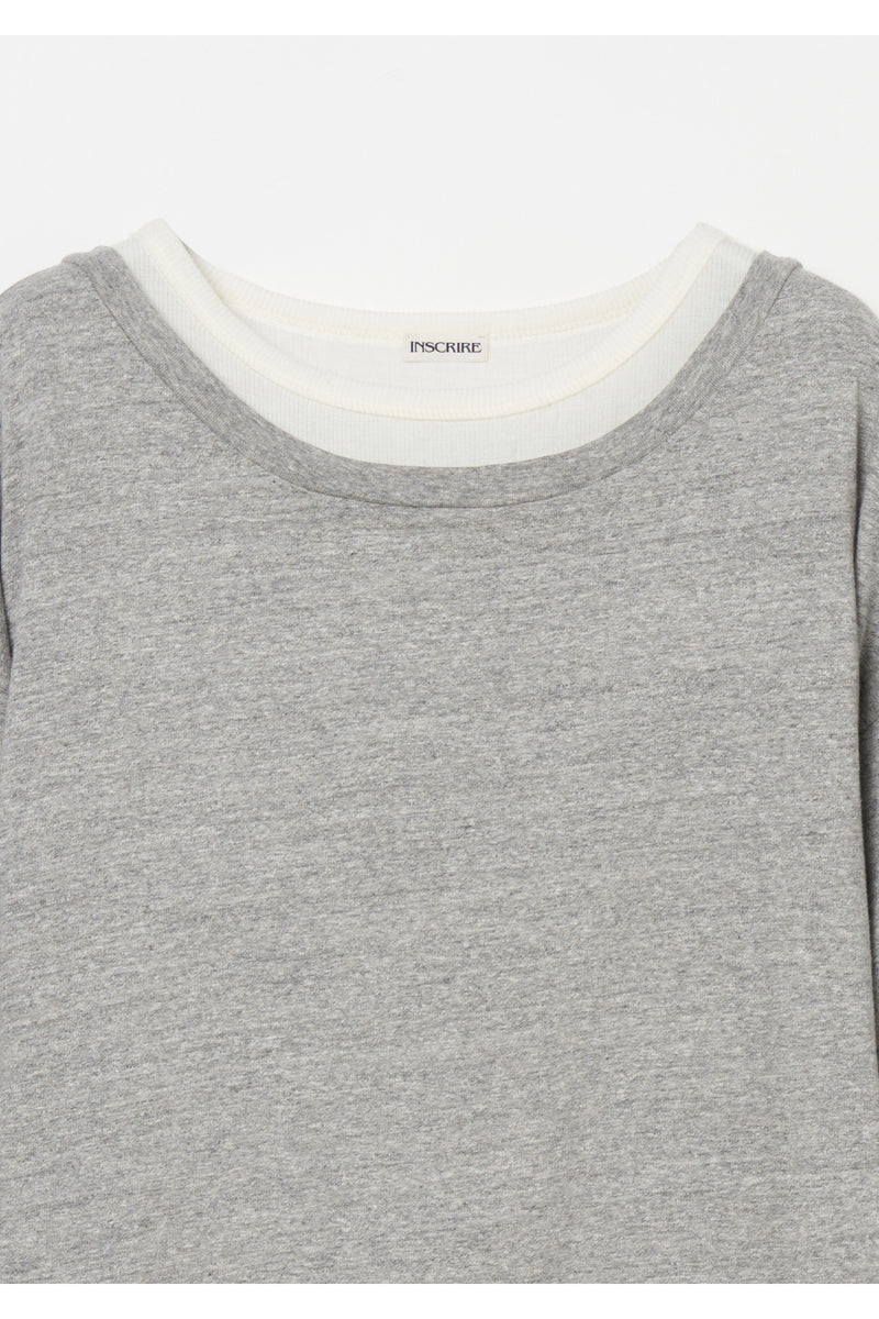 Plating Rib Layered Tee