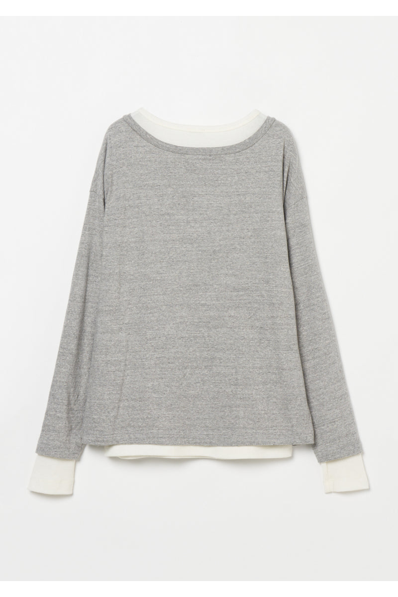 Plating Rib Layered Tee