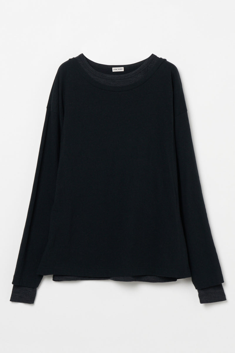 Plating Rib Layered Tee