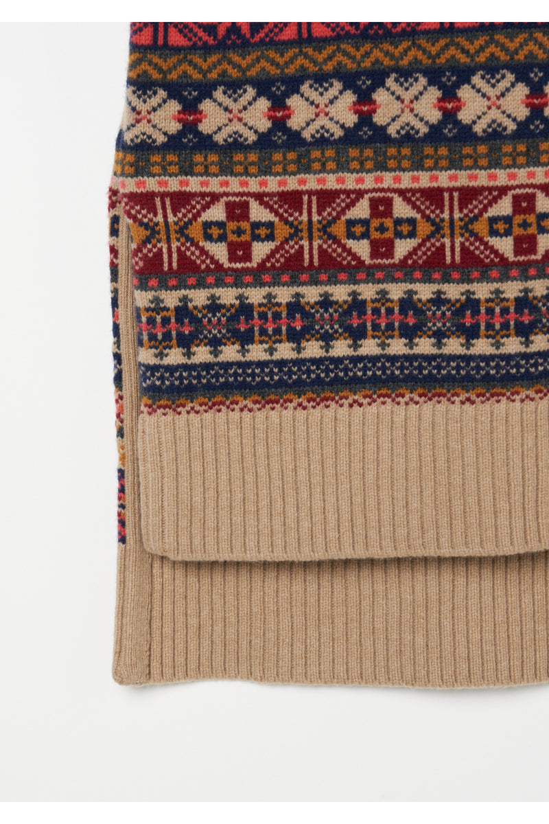 Fairisle V Neck Vest