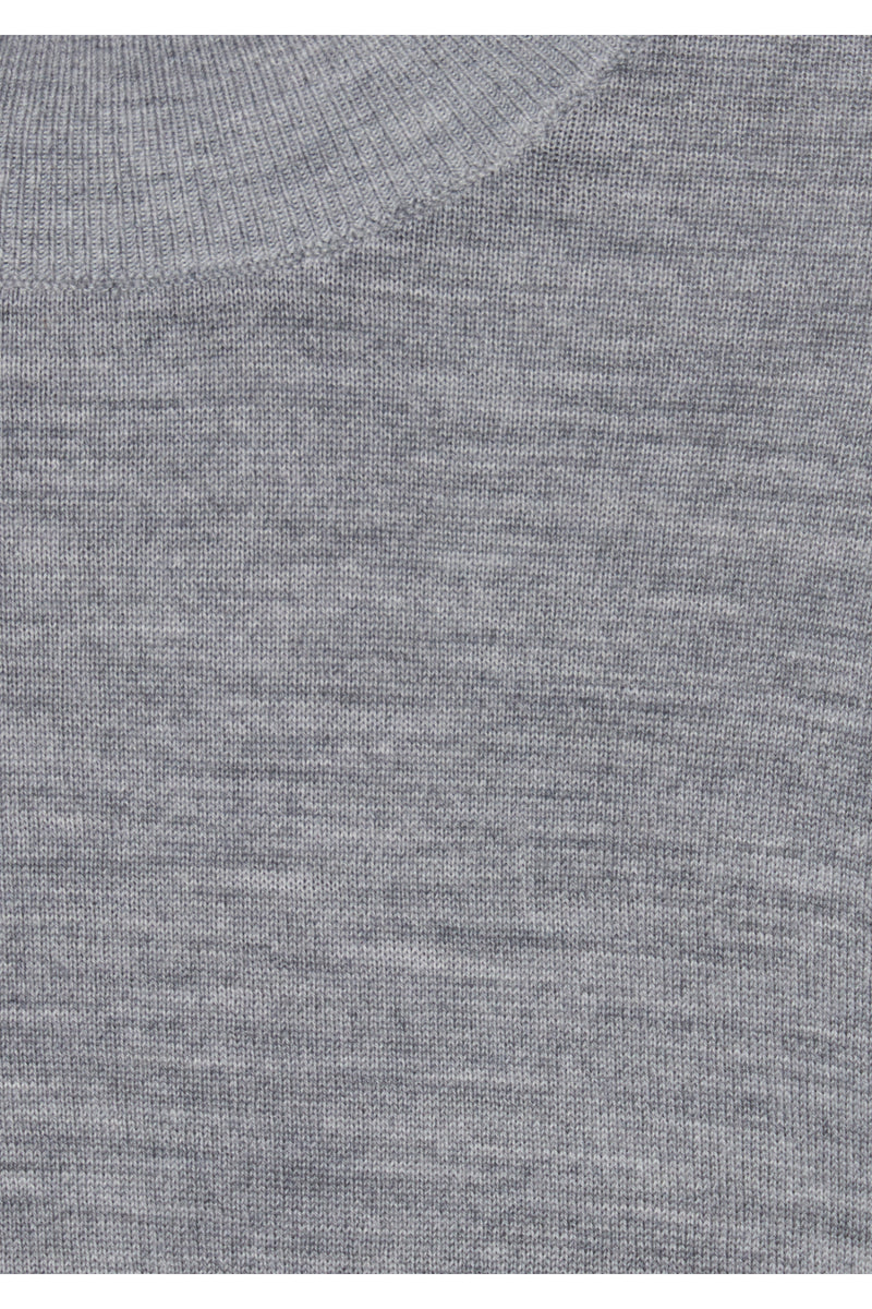 Wool Short Length Turtle Neck　