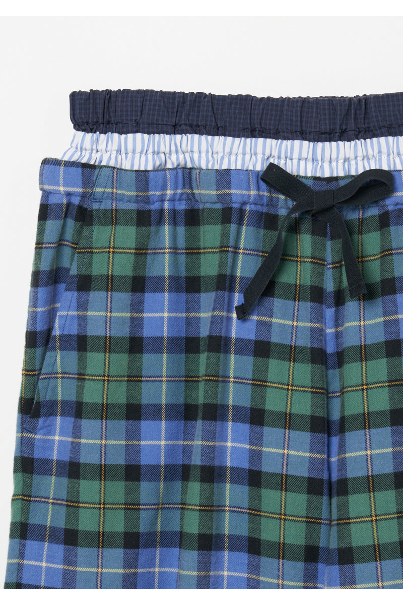 Flannel Layered Pants　