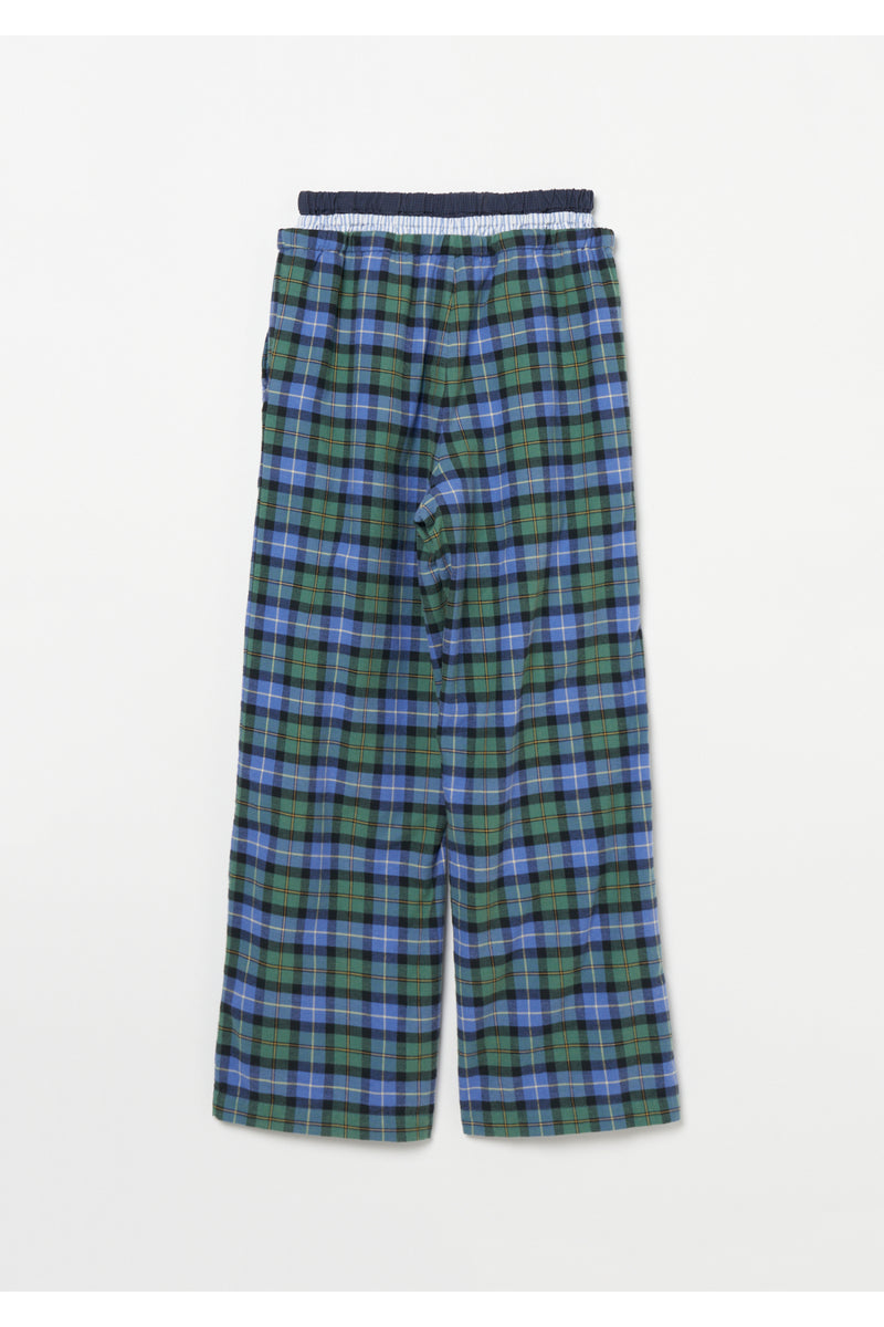 Flannel Layered Pants　