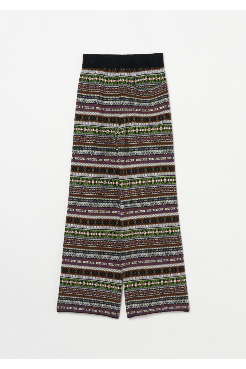 Fairisle Pants　