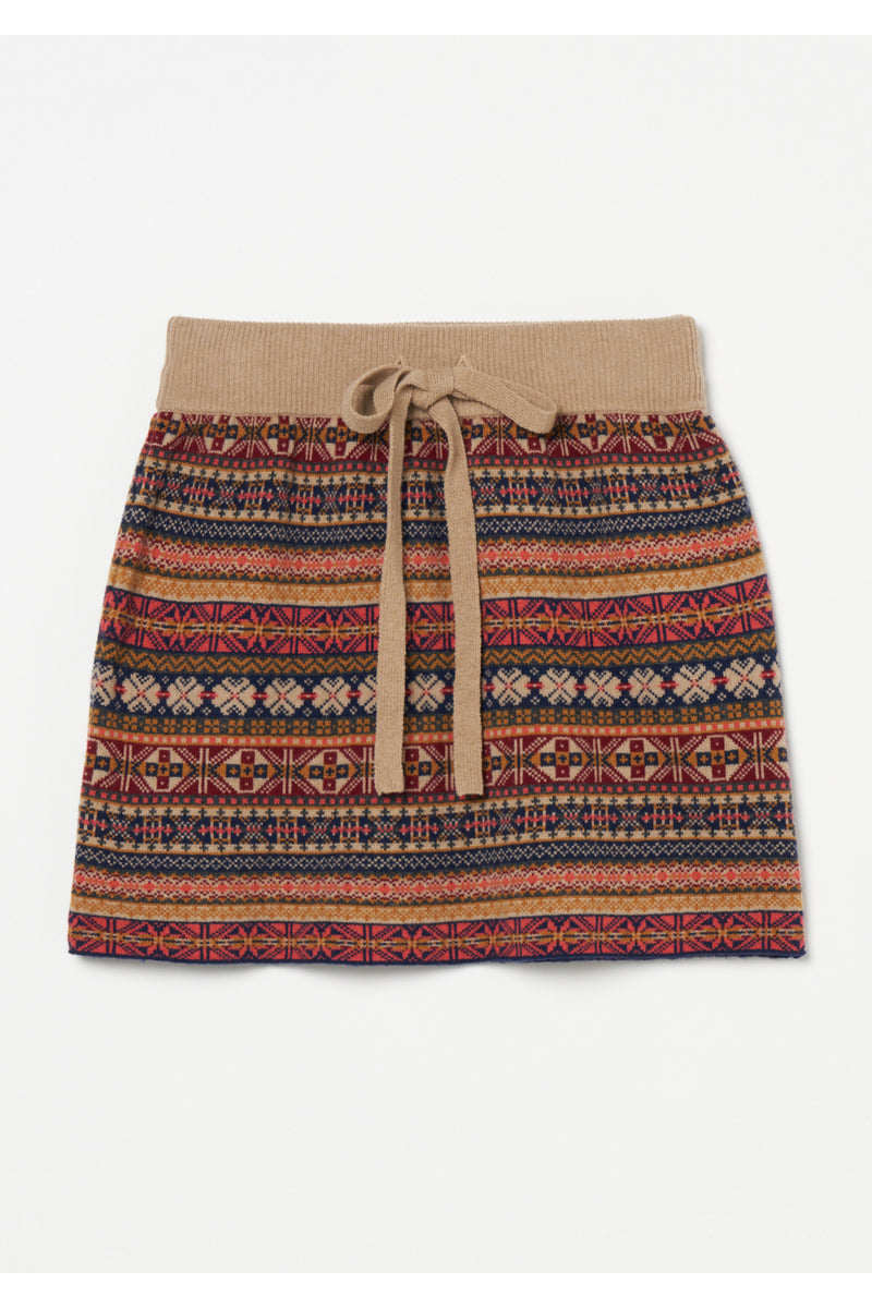 Fairisle Mini Skirt　