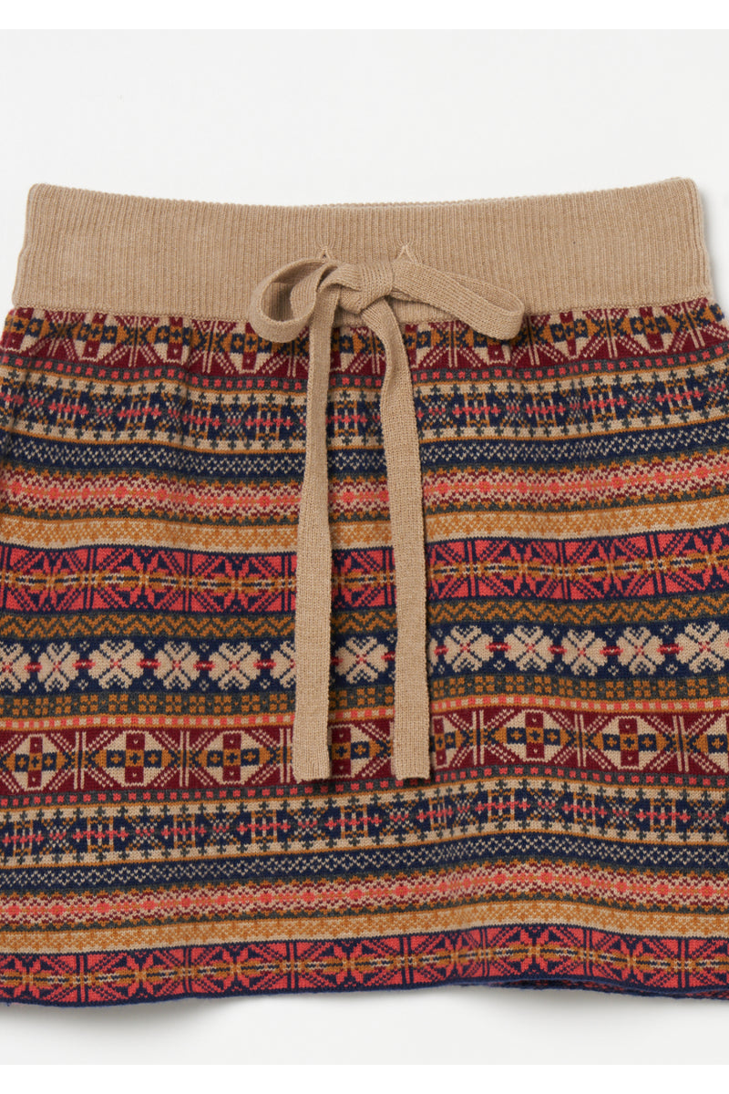 Fairisle Mini Skirt　
