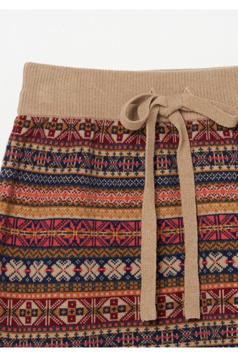 Fairisle Mini Skirt　