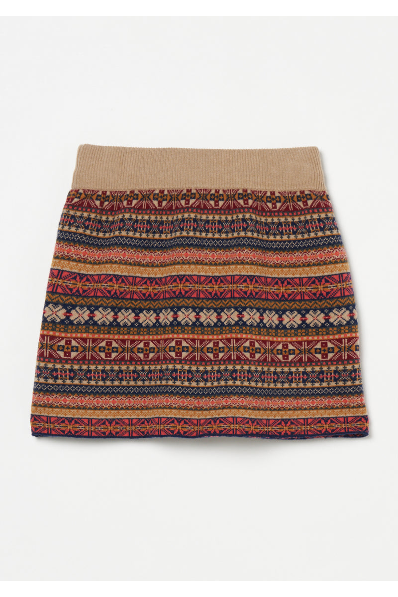 Fairisle Mini Skirt　