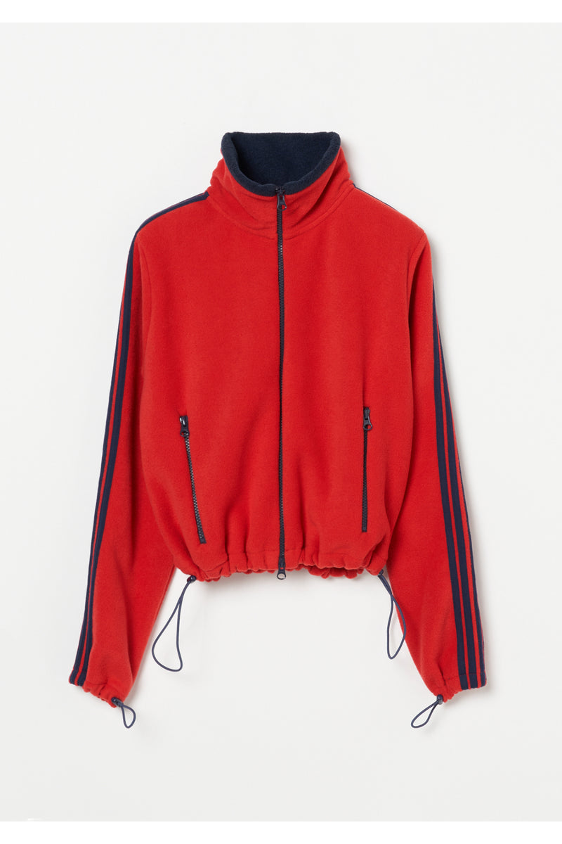 Fleece Tight Fit Track Jacket　