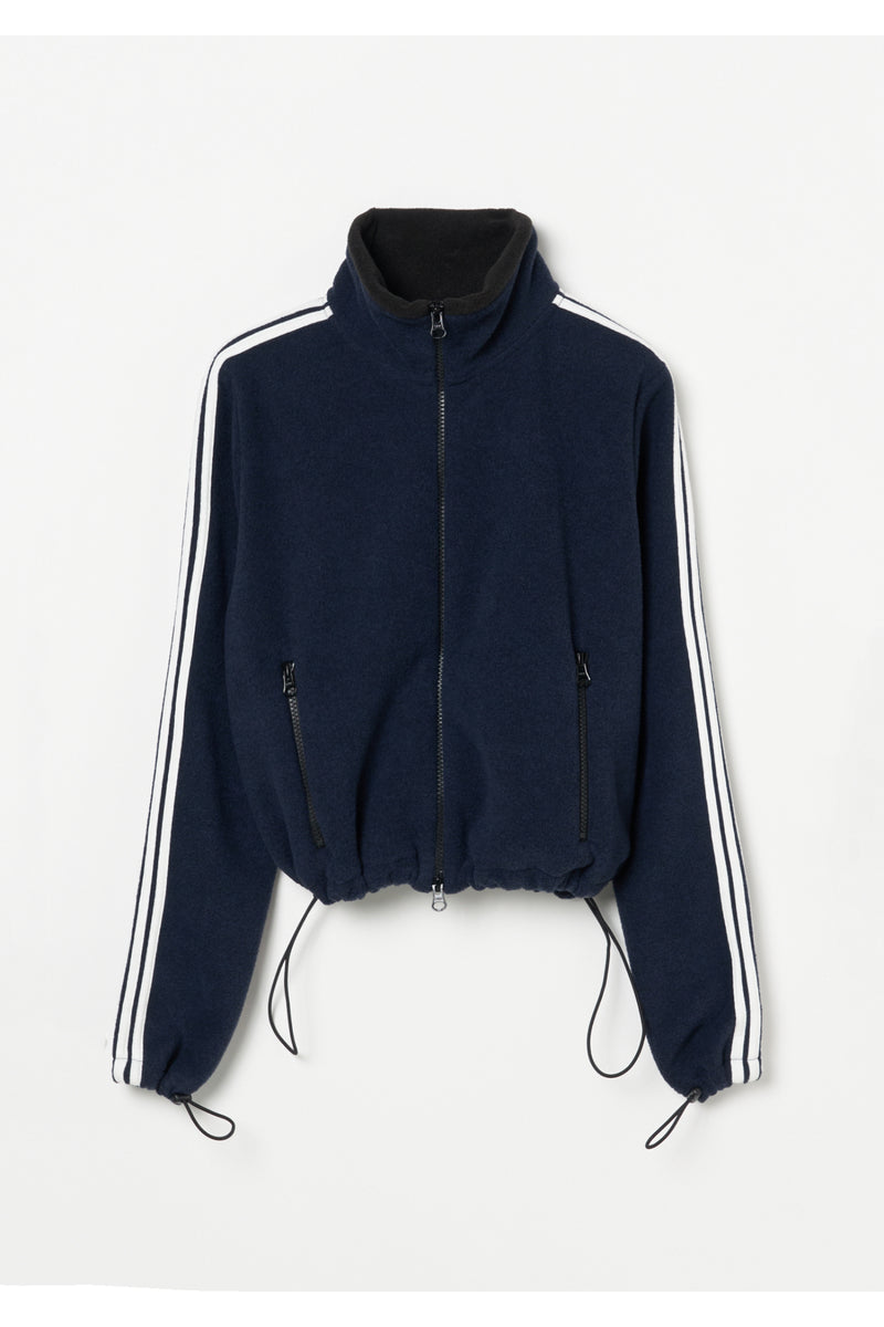 Fleece Tight Fit Track Jacket　