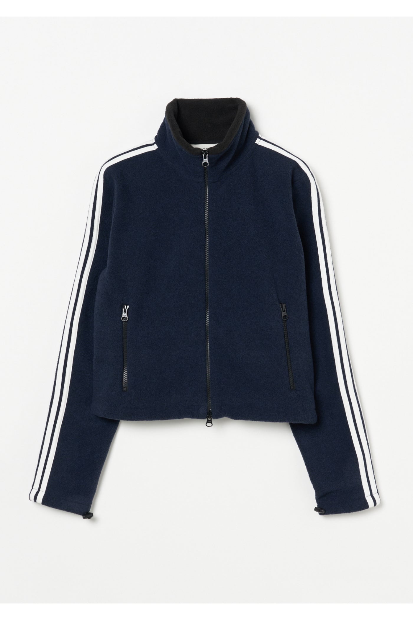 INSCRIRE Track Jacket ネイビー Fleece Tight Fit Track Jacket – INSCRIRE