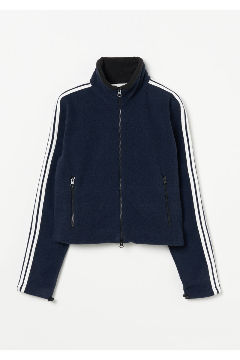 Fleece Tight Fit Track Jacket　