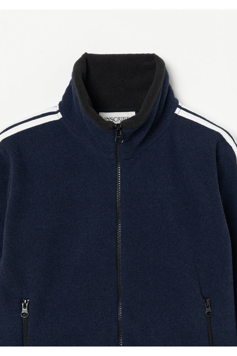 Fleece Tight Fit Track Jacket　
