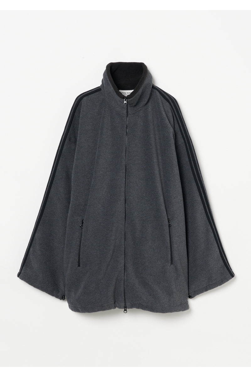 Fleece Loose Fit Track Jacket　