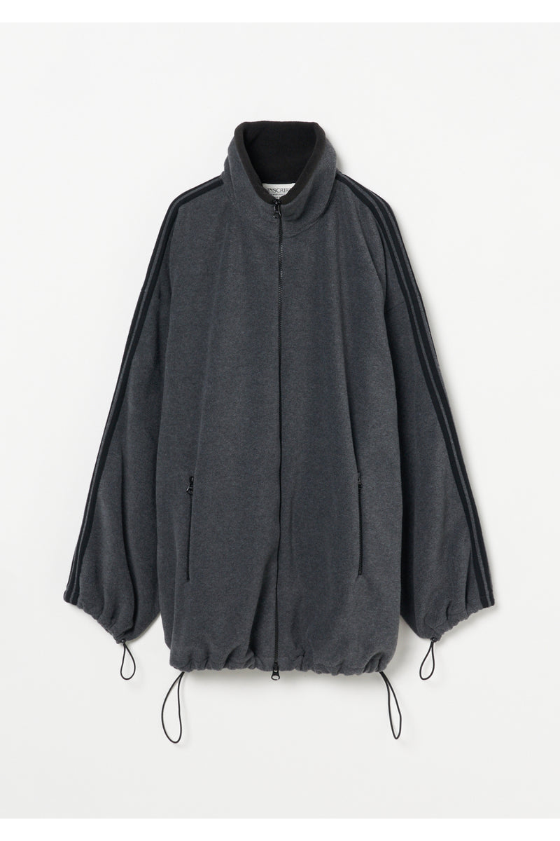Fleece Loose Fit Track Jacket　