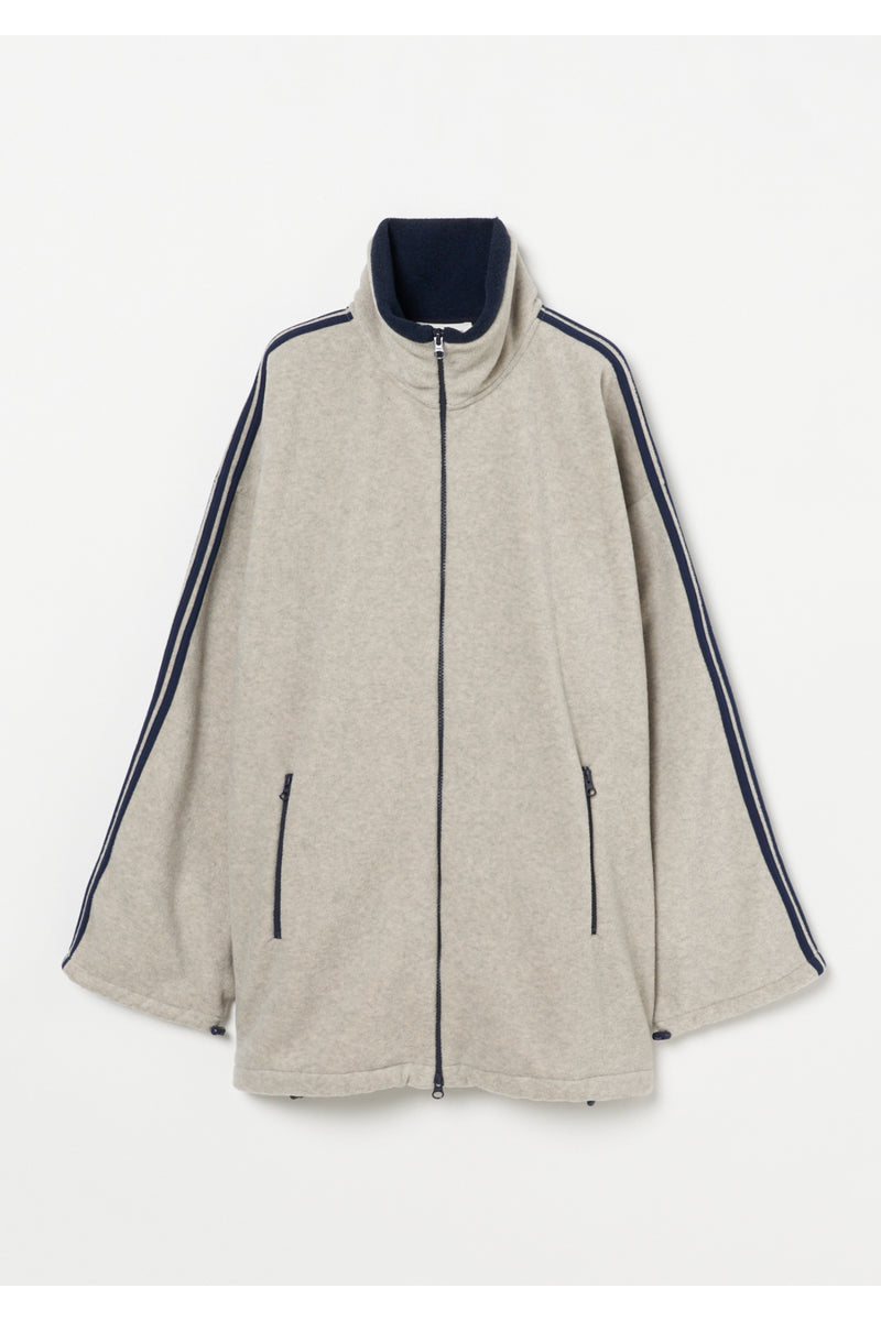 Fleece Loose Fit Track Jacket　