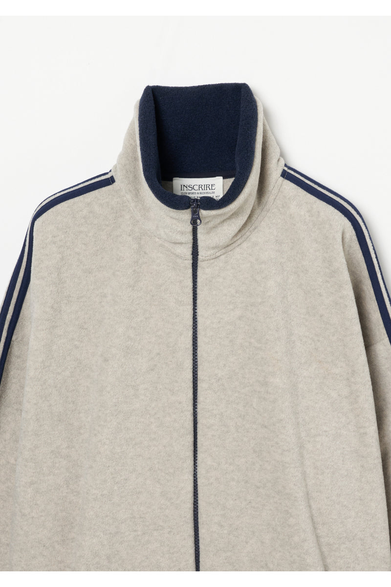 Fleece Loose Fit Track Jacket　