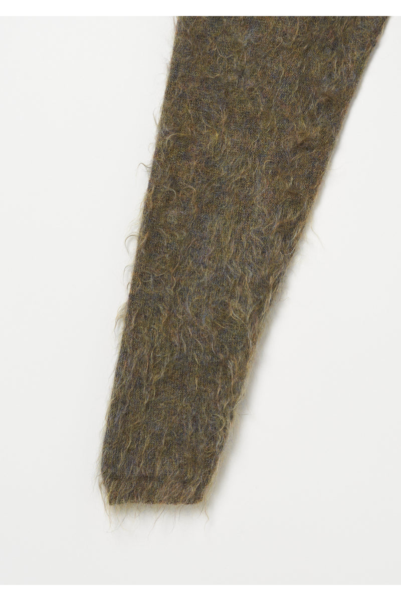 Shaggy V-Neck Pullover