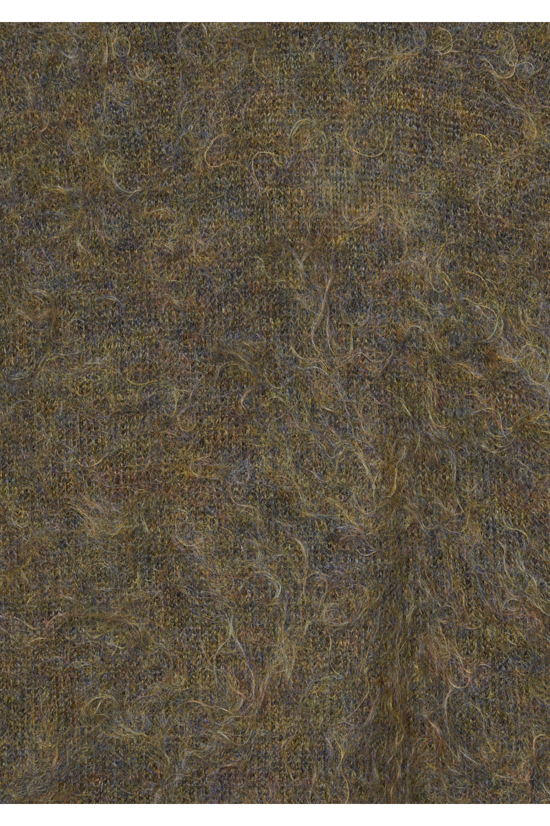 Shaggy V-Neck Pullover