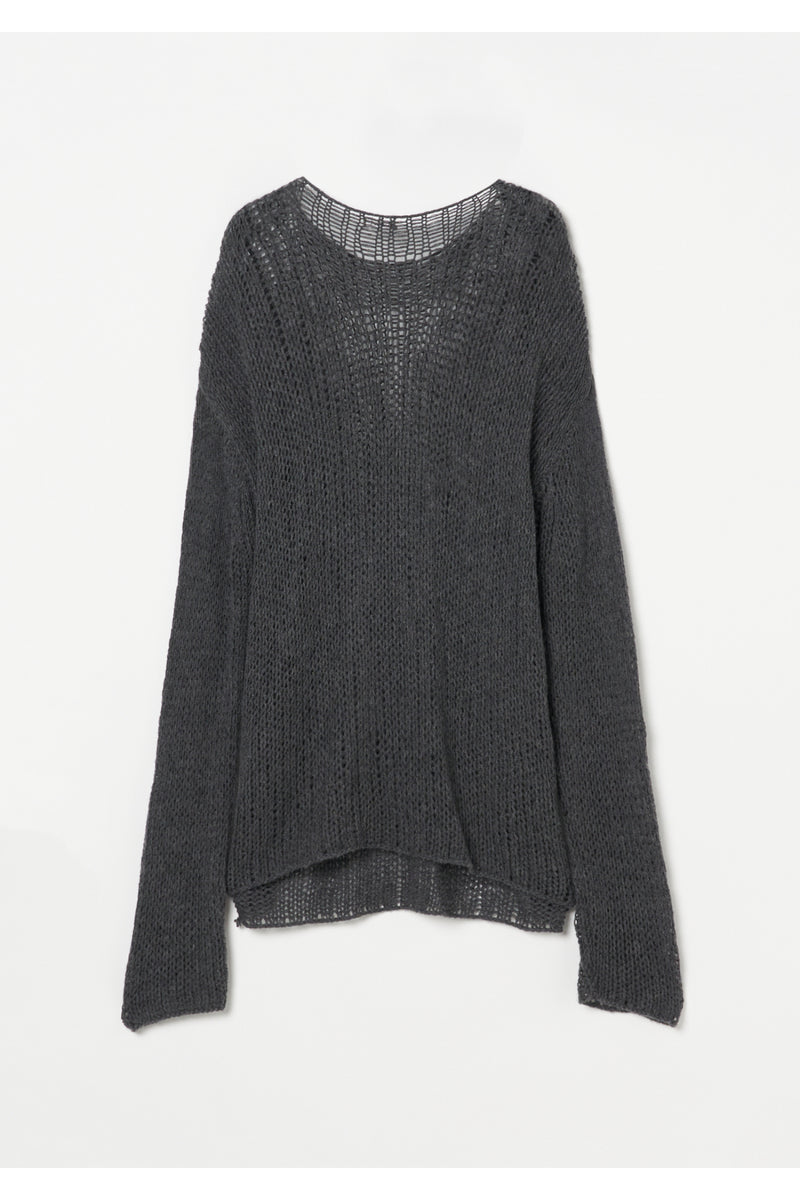 Cashmere Silk Crew Neck　
