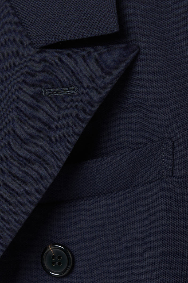 Wool Tight Fit Double Jacket　