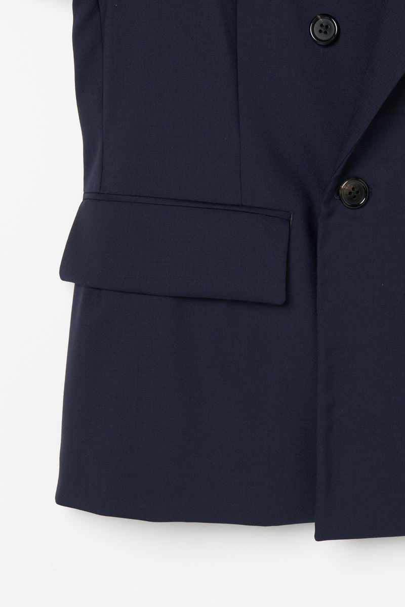 Wool Tight Fit Double Jacket　