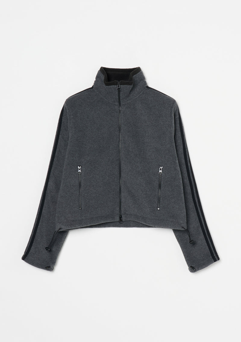 Fleece Tight Fit Track Jacket　