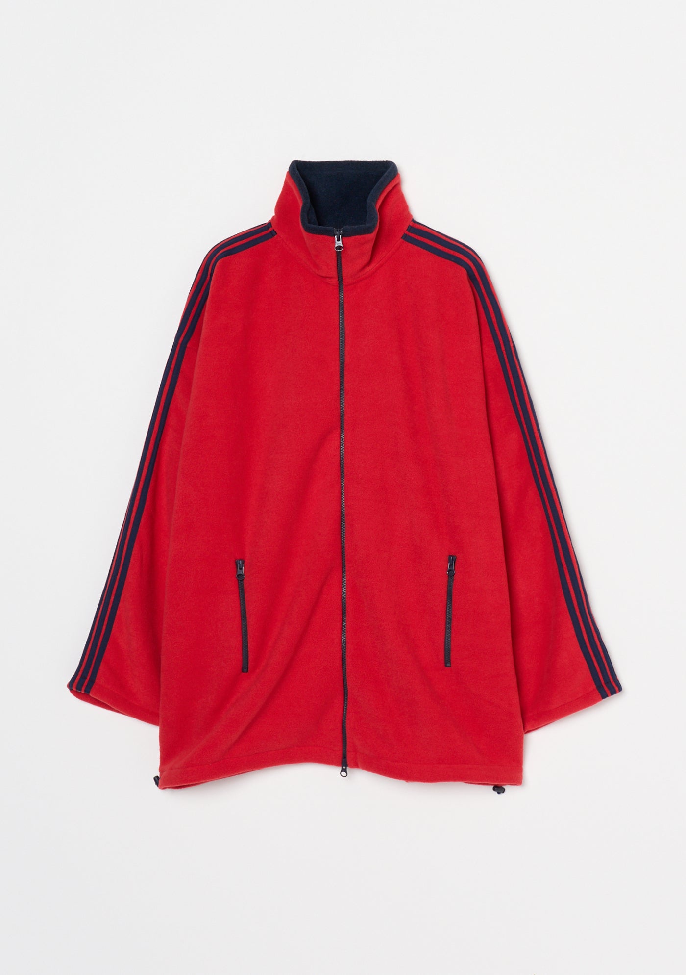 Fleece Loose Fit Track Jacket – INSCRIRE