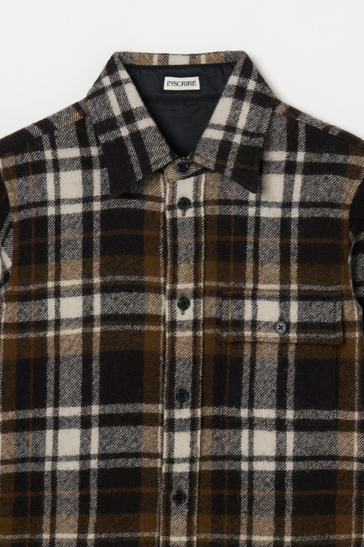 Check Tight Fit Shirt – INSCRIRE