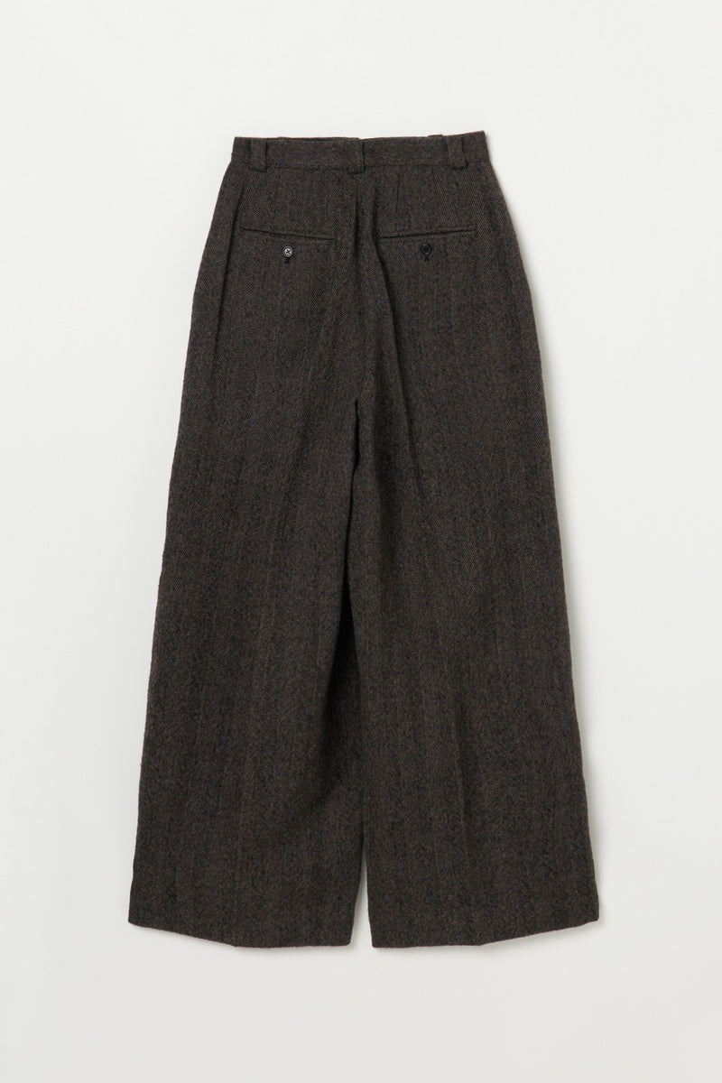 Herringbone High Waist Pants　