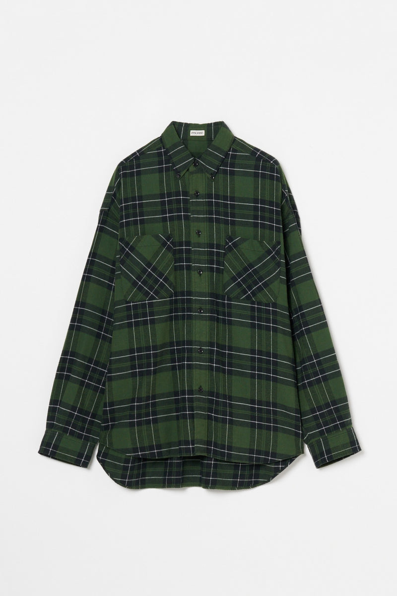 Flannel Loose Fit Shirt　