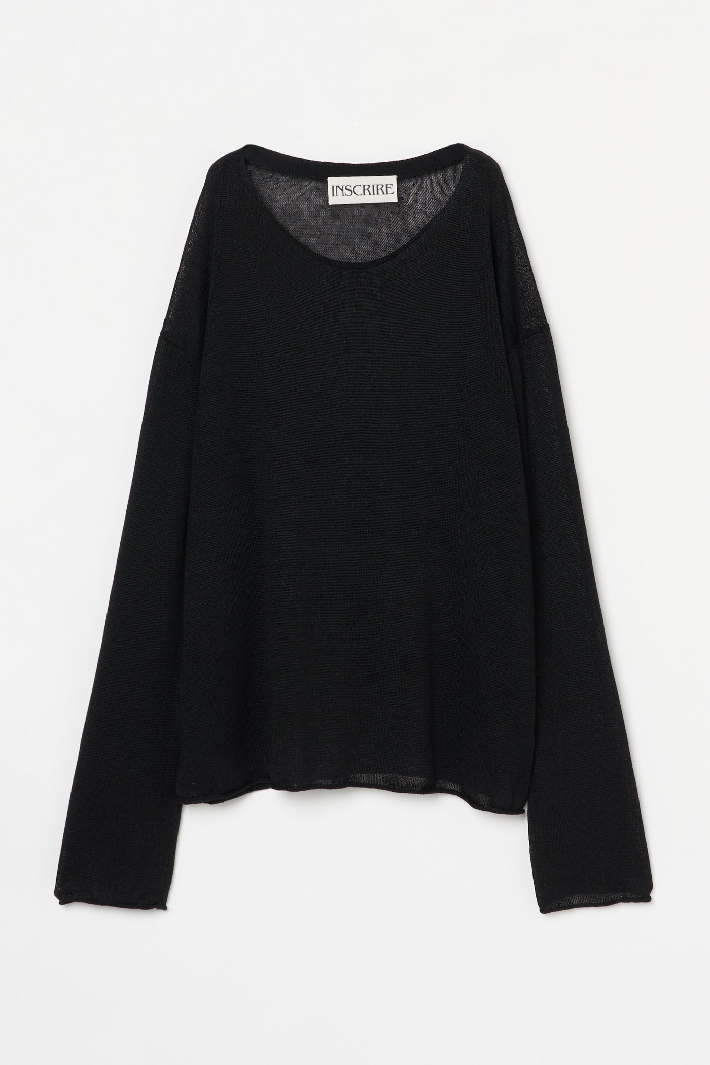 トップス INSCRIRE LINEN OVER SIZE PULL OVER Linen Over Size Pullover – INSCRIRE