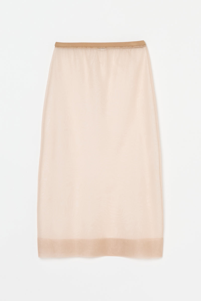 Sheer Knit Skirt – INSCRIRE