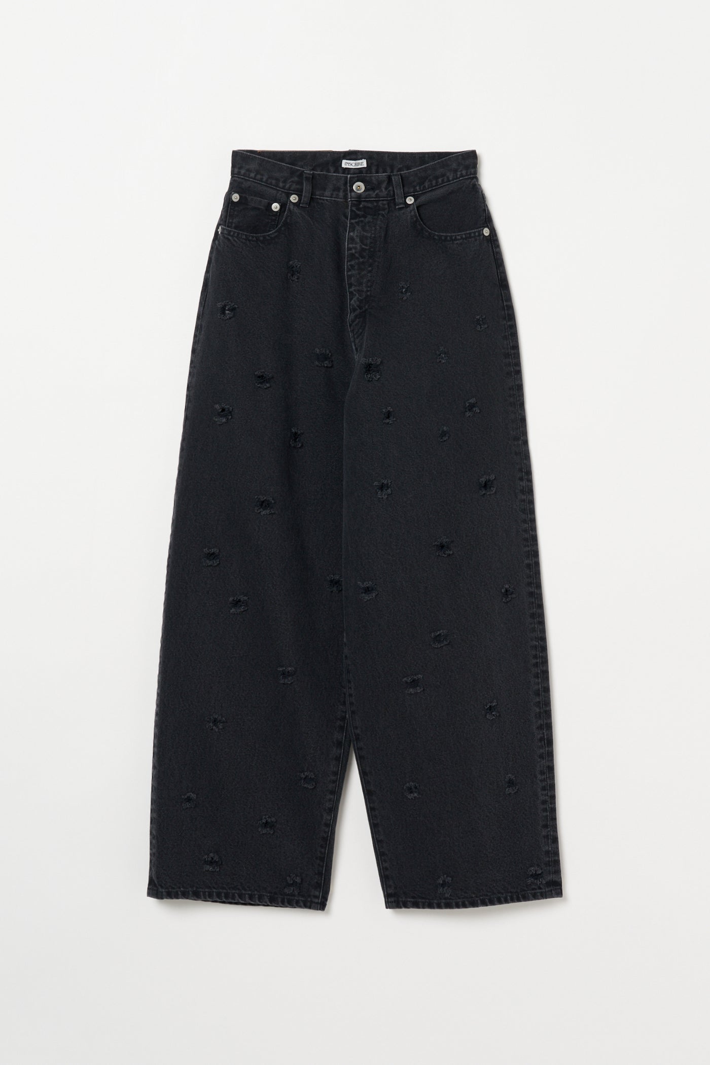Dot Hole Denim Pants – INSCRIRE