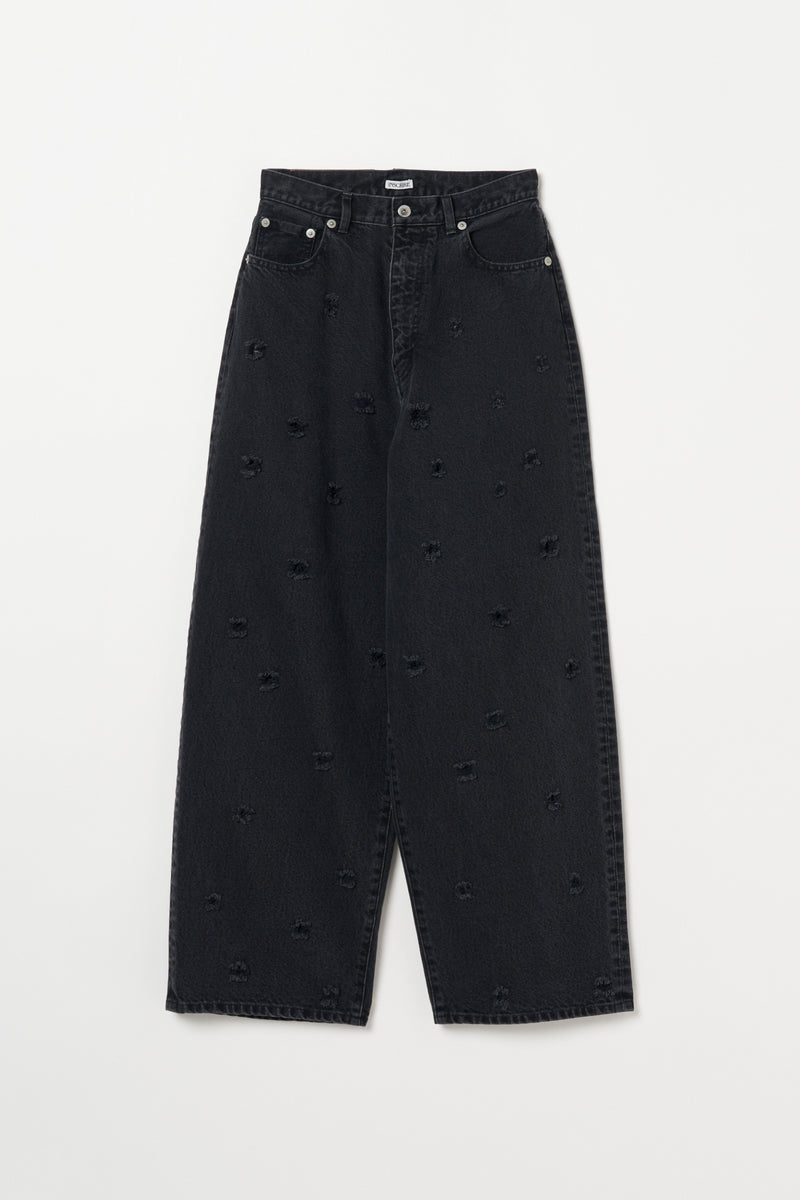 Dot Hole Denim Pants – INSCRIRE