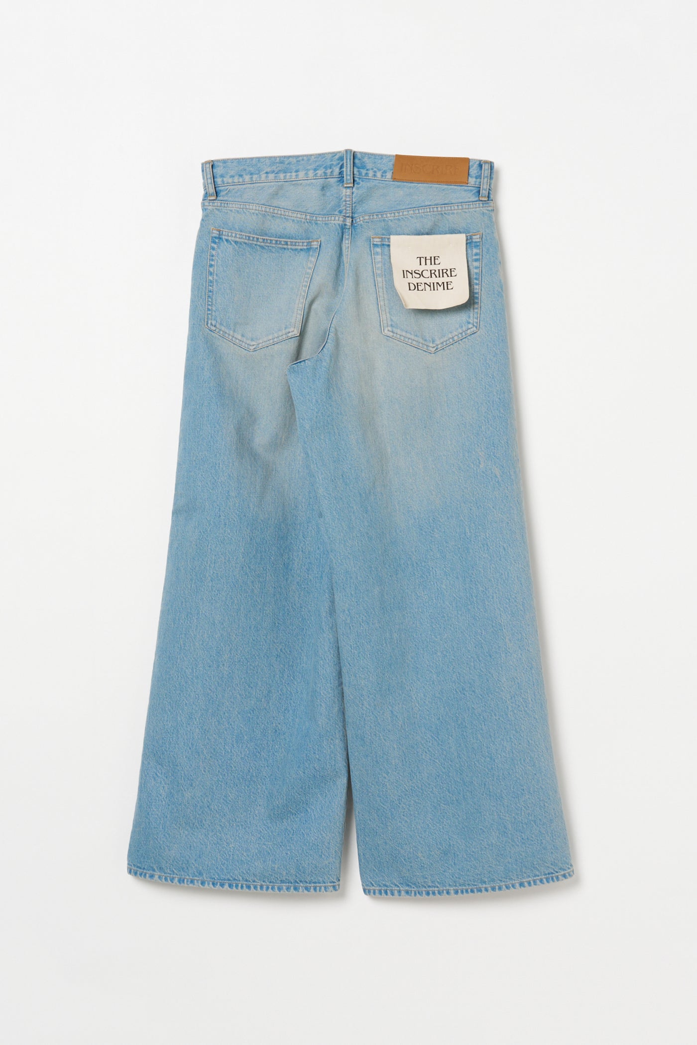 Used Denim Baggy Pants – INSCRIRE