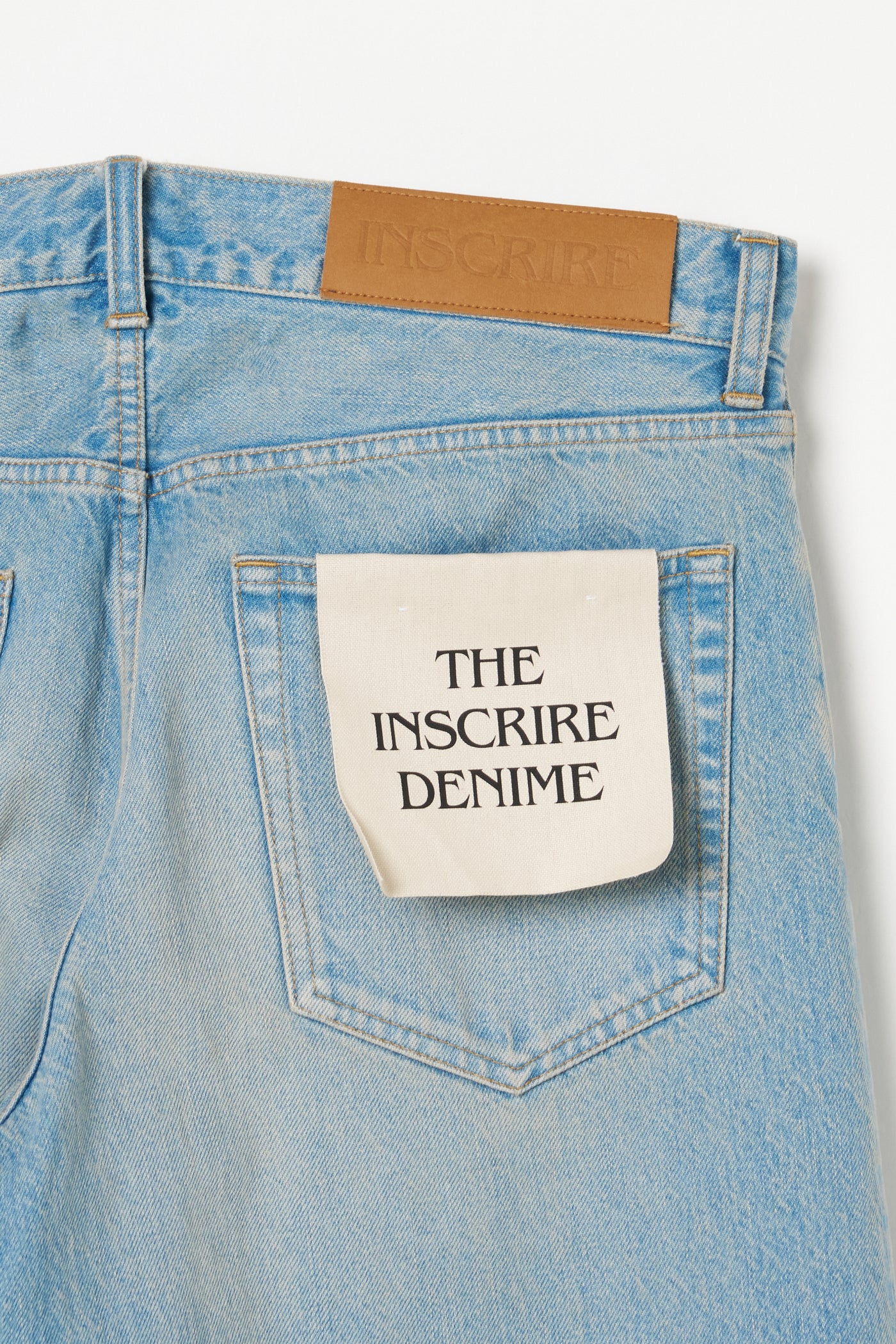Used Denim Baggy Pants – INSCRIRE
