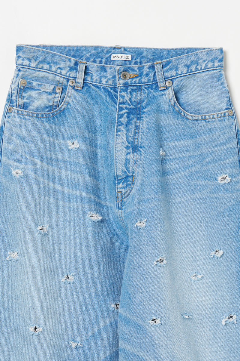 【むーちゃん】INSCRIREデニム Dot Hole Denim Pants – INSCRIRE