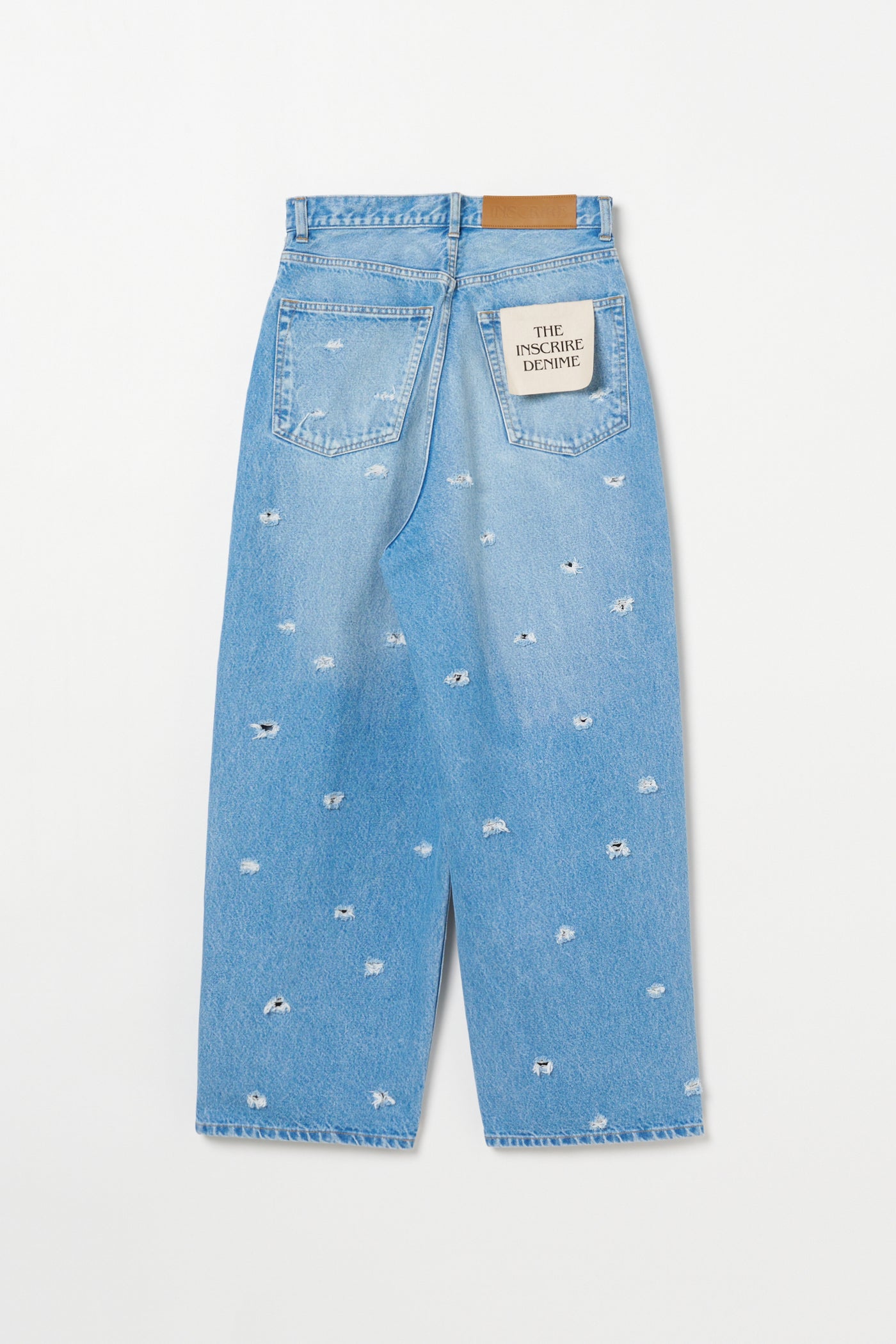 Dot Hole Denim Pants – INSCRIRE